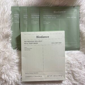 Biodance Refreshing Sea Kelp Real Deep Mask 4 Pack